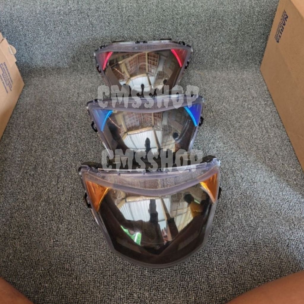 reflektor depan set mika yamaha mio GT dan mio J CUSTOM