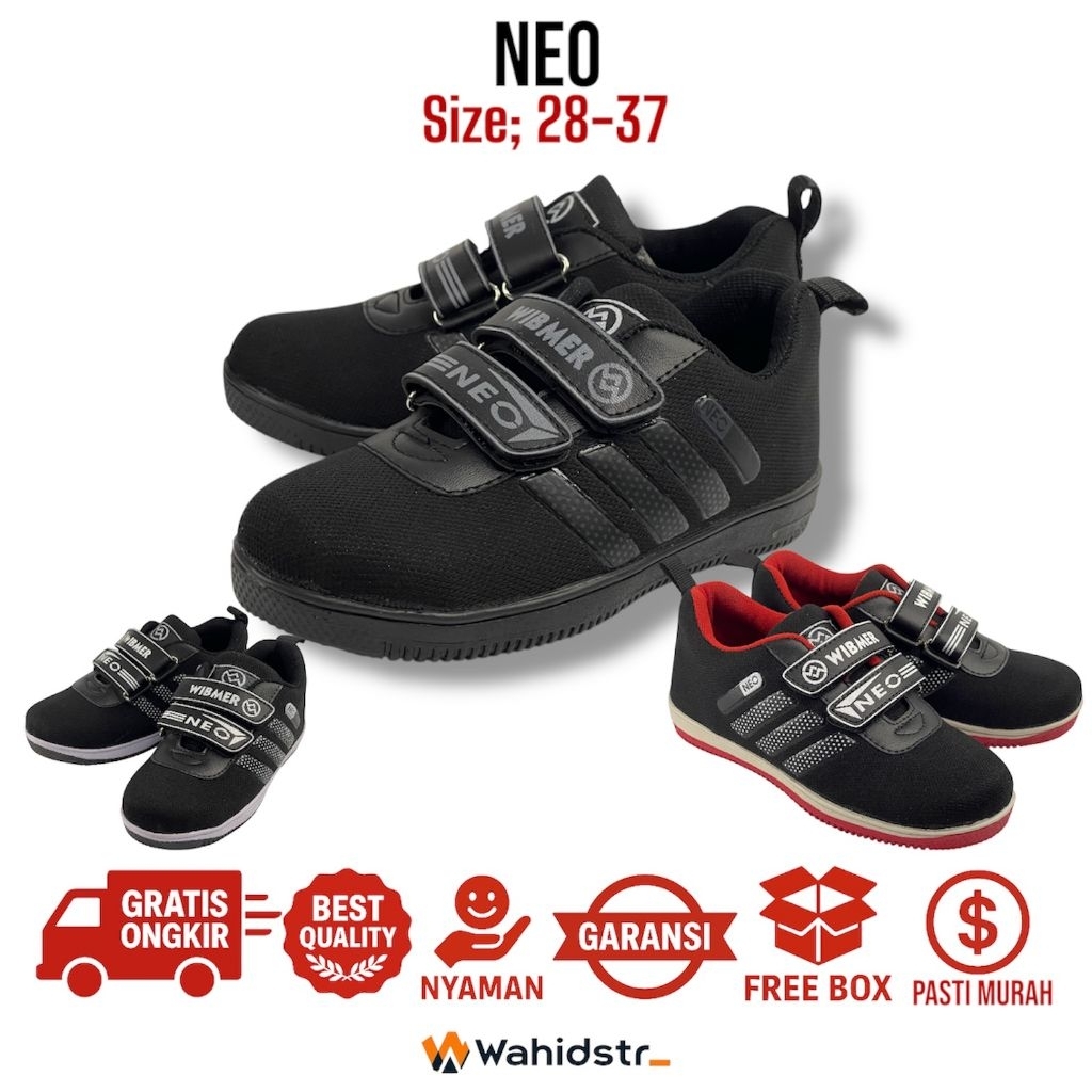 PROMO sepatu anak sd tk sepatu anak perekat sepatu sekolah sepatu anak tk sd murah