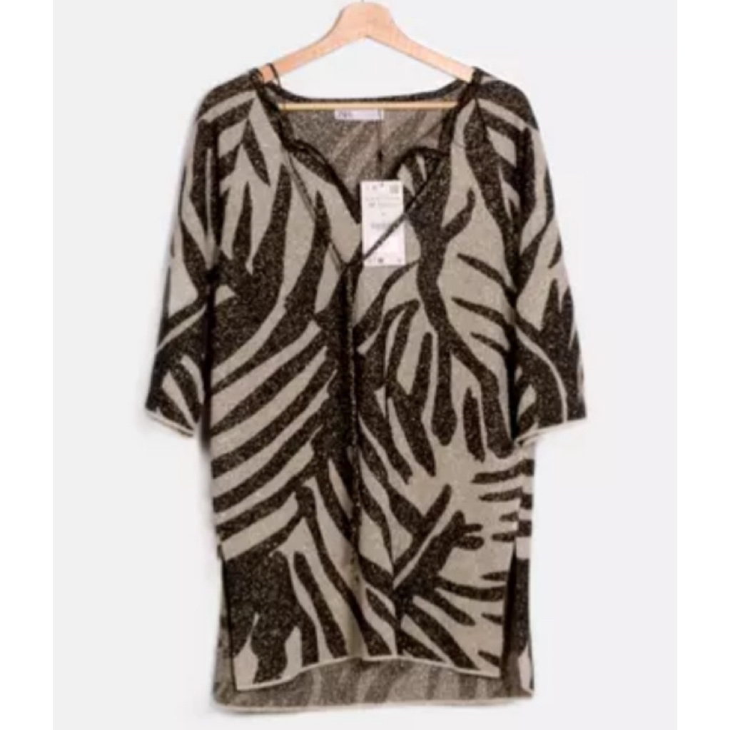 Preloved ZARA Blouse Knit