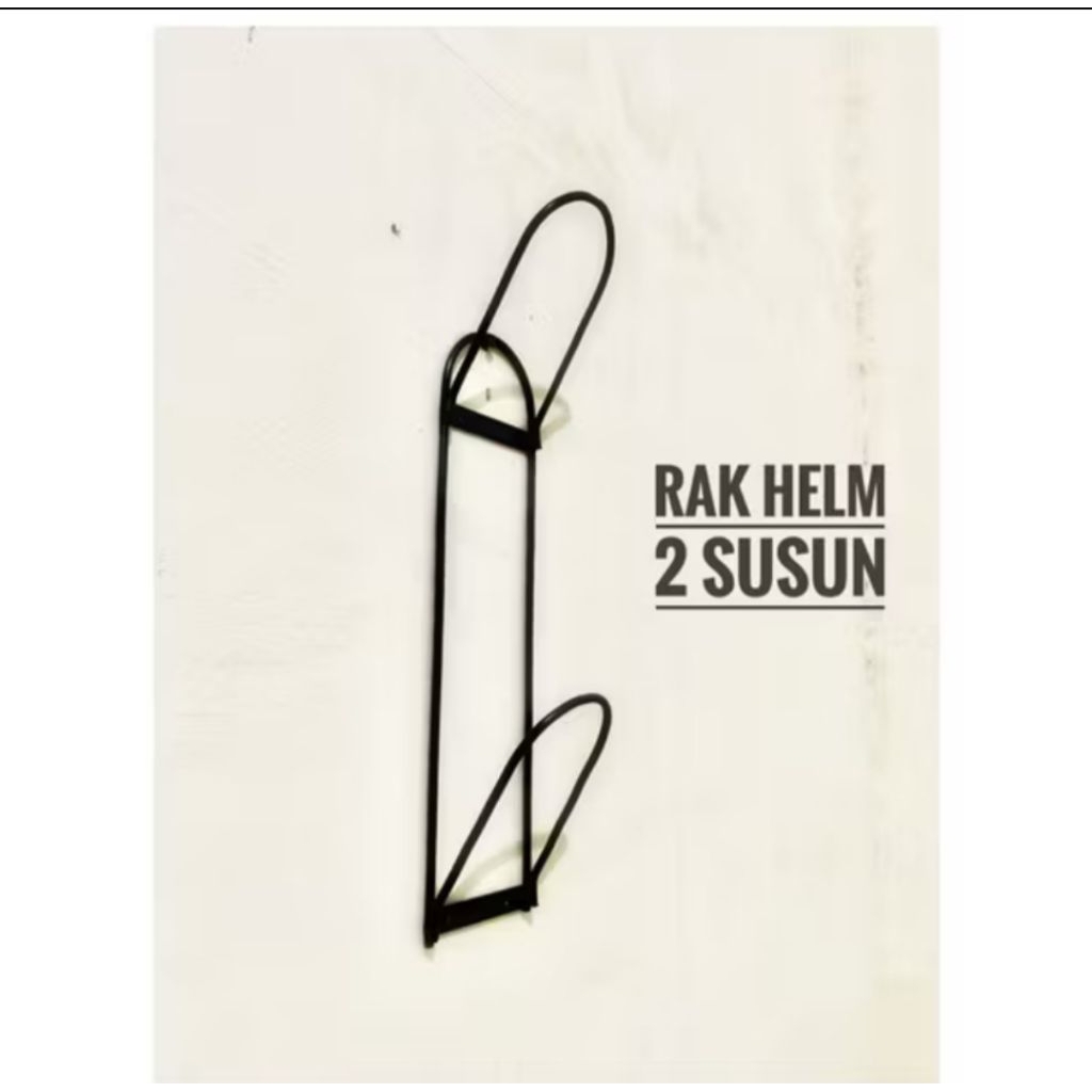 Rak helm termurah/Rak helm dinding/Rak helm tempel/Rak helm serbaguna