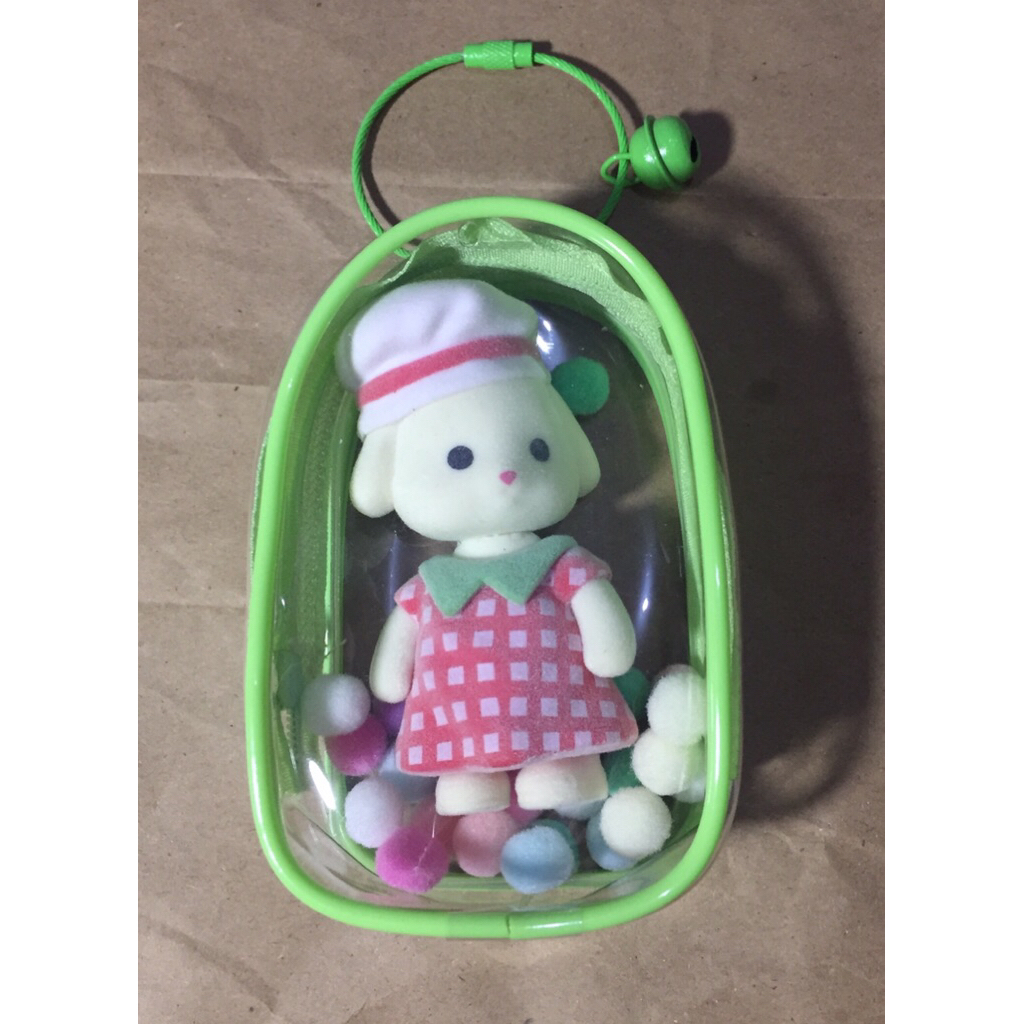 bagcharm sylvanian / ganci sylvanian / ganci pouch / sylvanian strawberry