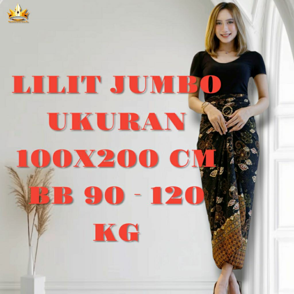 rok lilit batik jumbo/rok lilit batik kain murah/lilit batik modern free ring gesper