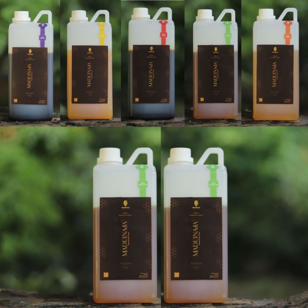 

Madu Asli Murni Nektar Rambutan 1 KG Madu Hutan Pure Raw Honey Maduinaja