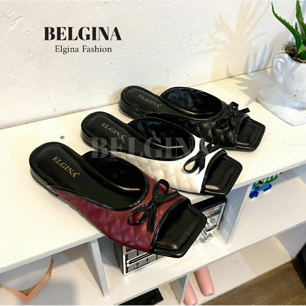 Sandal Wanita Kekinian Channle Variasi Pita / Sandal Wanita Super Empuk Full Busa / Sandal wanita Se