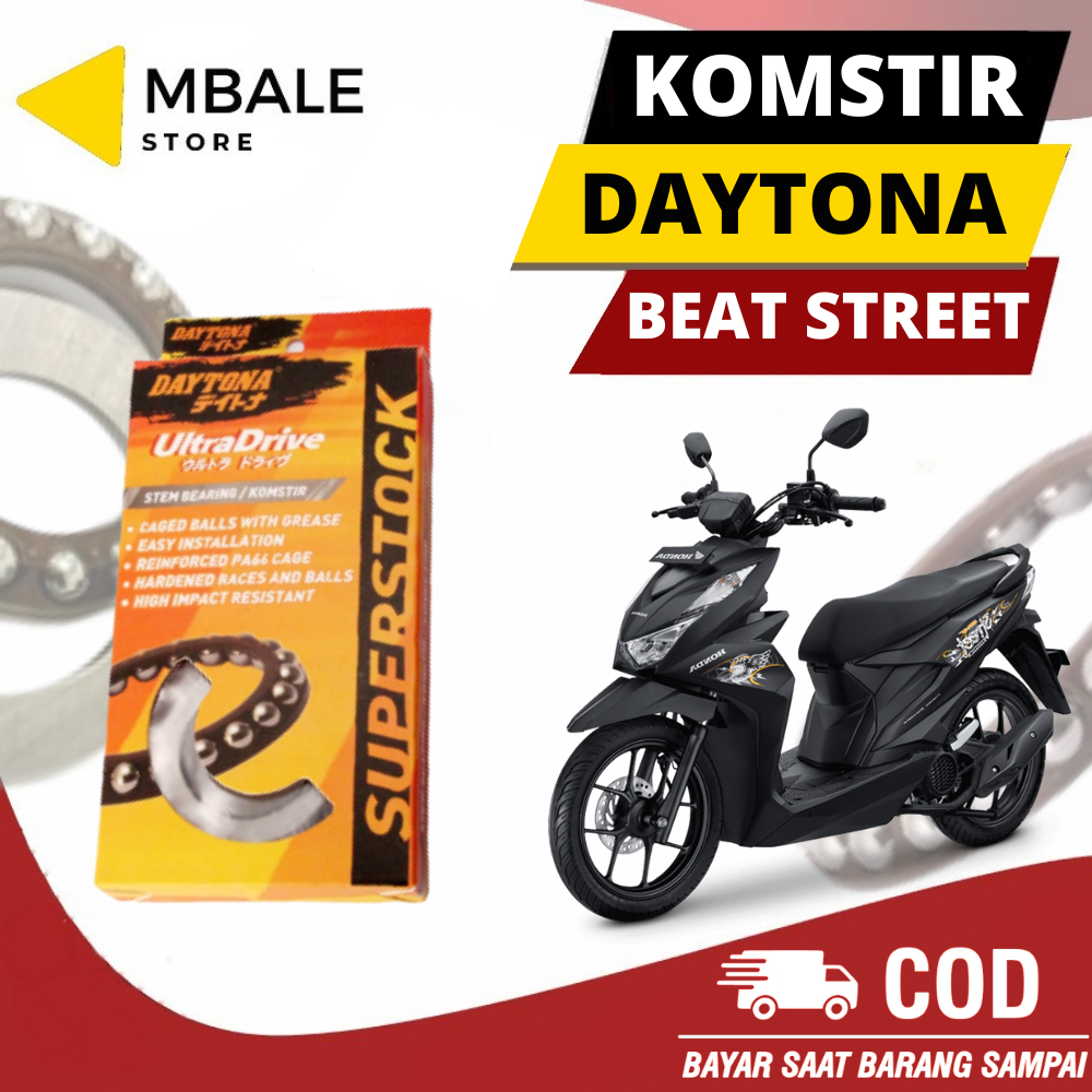 KOMSTIR DAYTONA ORIGINAL HONDA BEAT STREET NEW LED 2021-UP