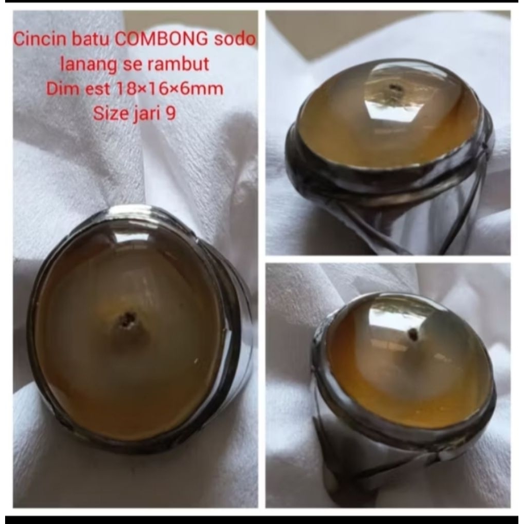 Cincin batu combong sodo Lanang