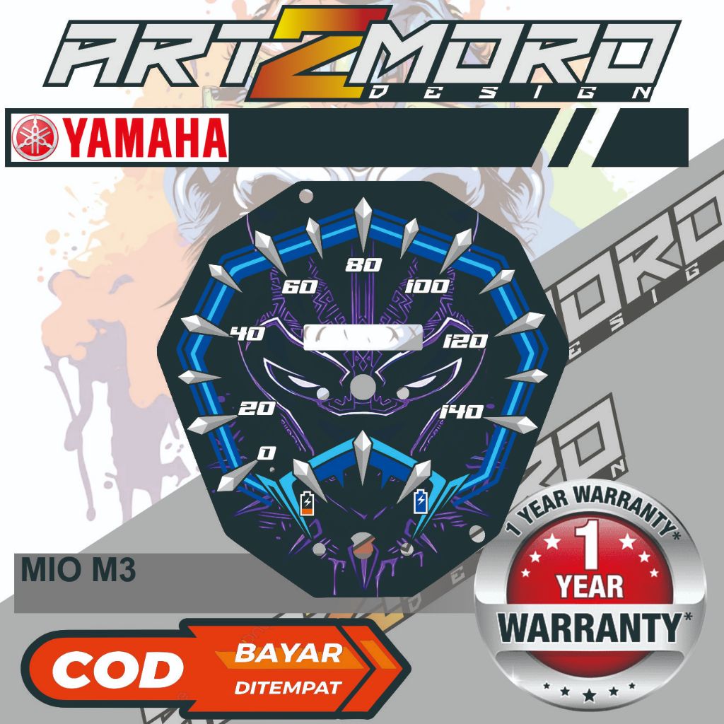 PAPAN SPEEDOMETER CUSTOM YAMAHA MIO M3
