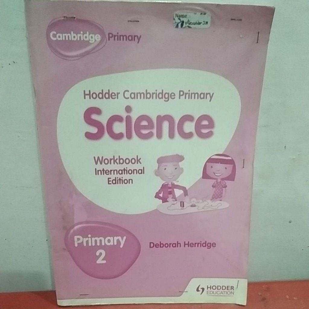 buku hodder cambridge primary science 2 work book