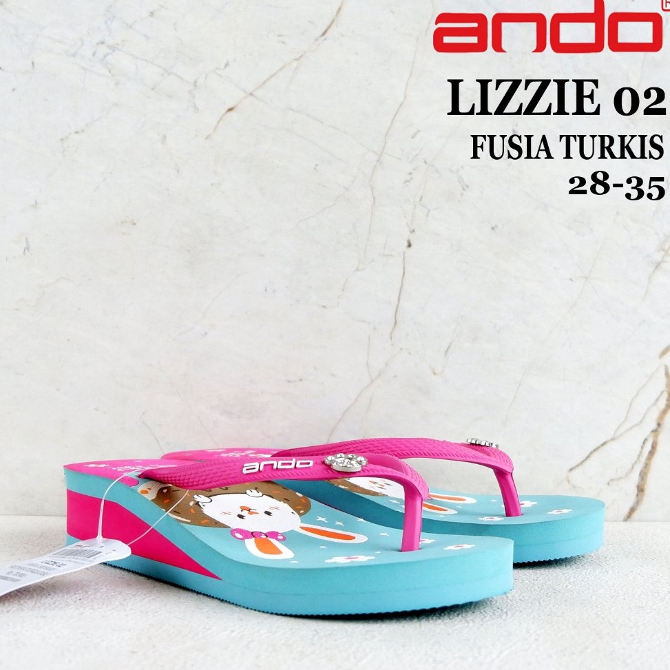 KODE U99P Sandal Anak Ando wedges  size 3235  LIZZIE 2  NICE QUEEN  sandal anak perempuan  sandal ja