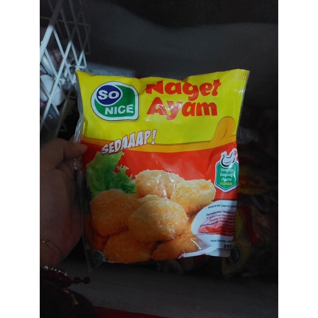 

Nuget Ayam So Nice 250gr