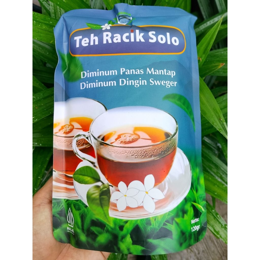 

TEH RACIKAN SOLO BERAT 120gr exp 2027