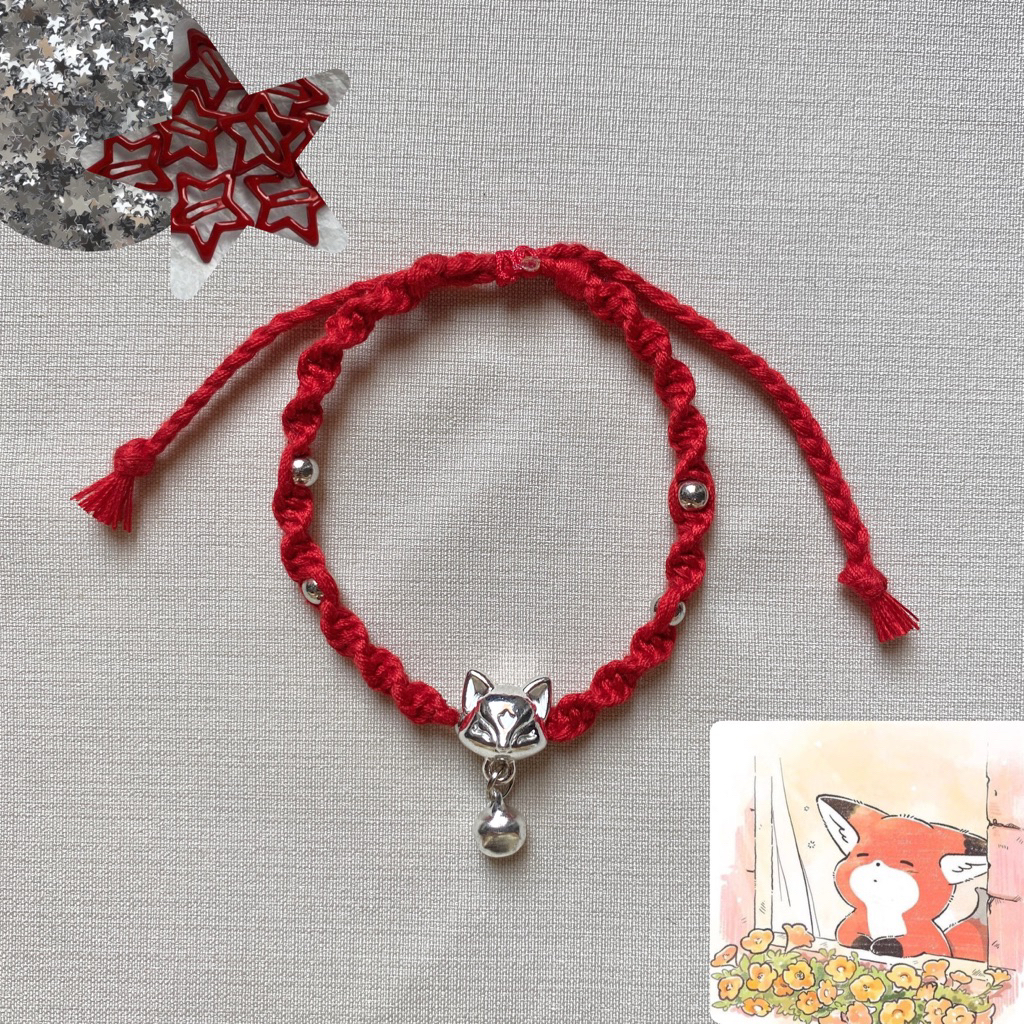 gelang rubah merah serut