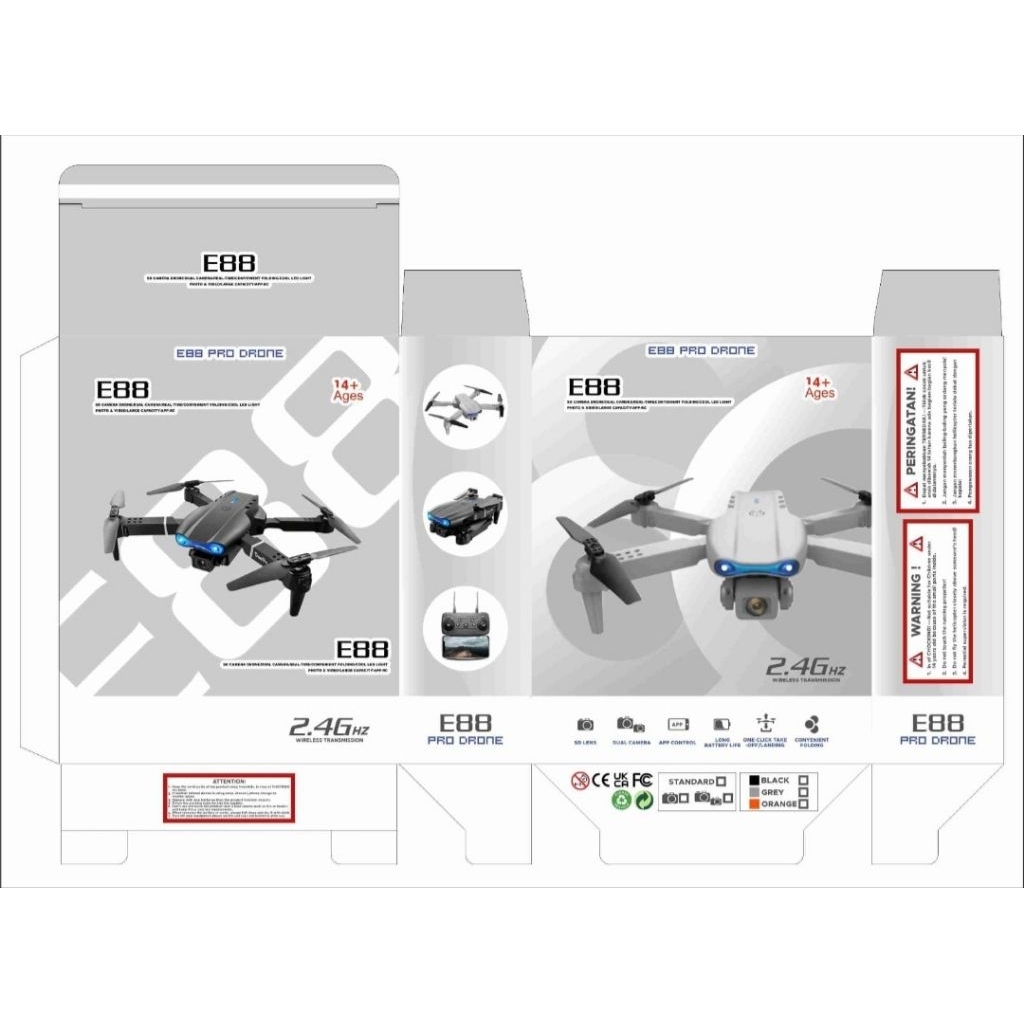 

BOX DRONE E88
