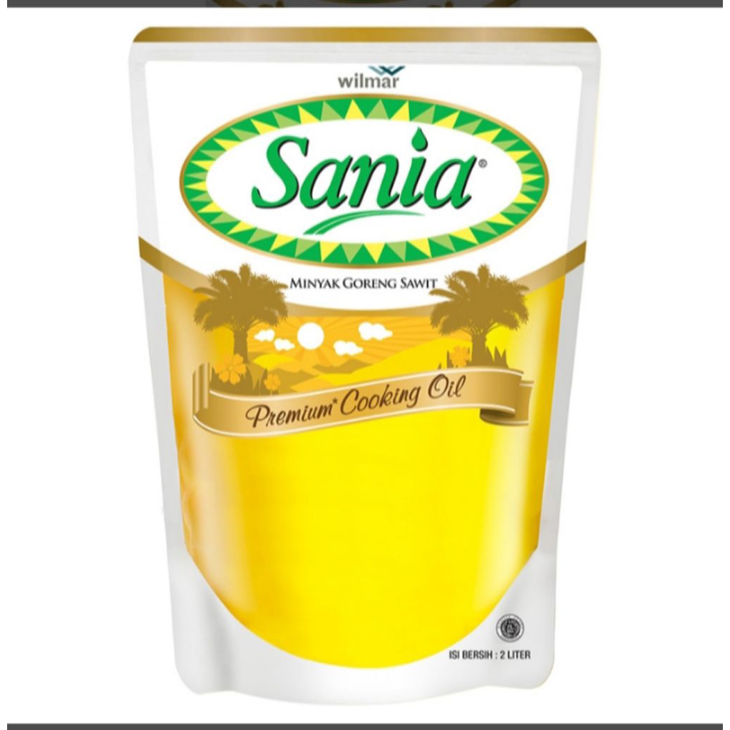 

sania minyak goreng pouch 2L