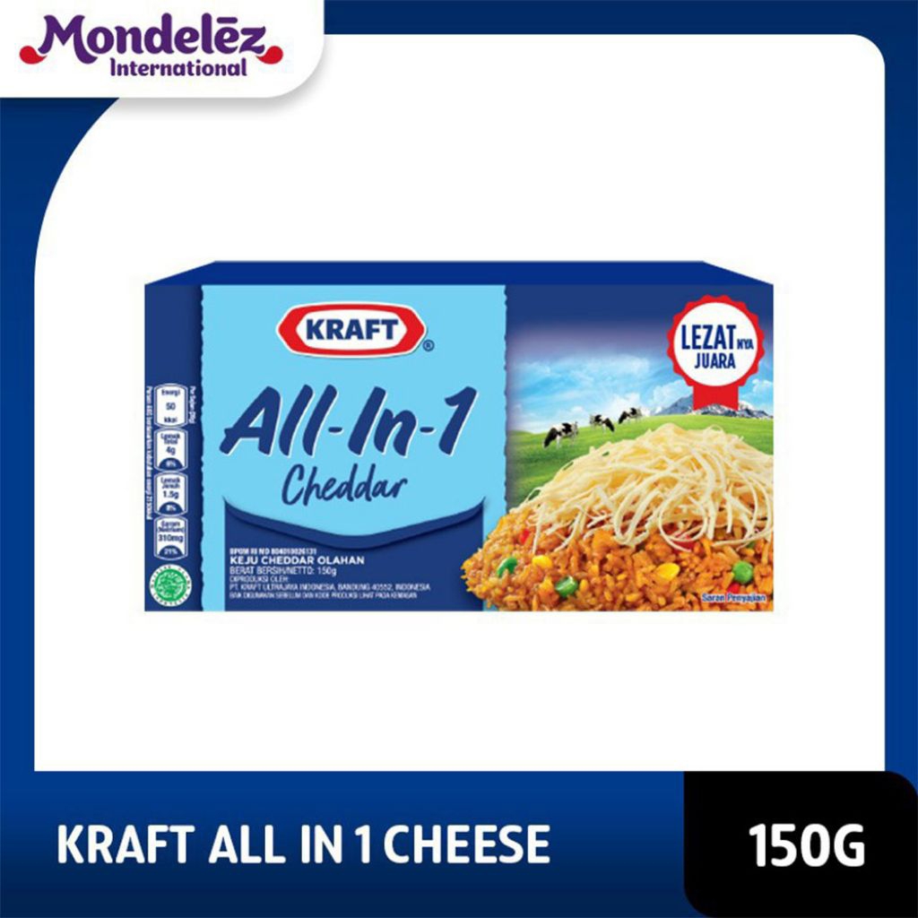 

Kraft Keju All In 1 Box 150g