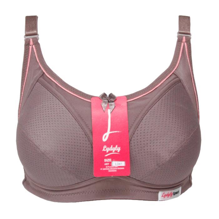 Bra Sport [ BH Tanpa Busa Tanpa Kawat ] Nyaman Digunakan | Daily Bra Katun L041 LIDILY