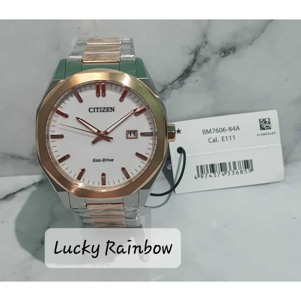 Jam Tangan Citizen Ecodrive BM7606-84A Original