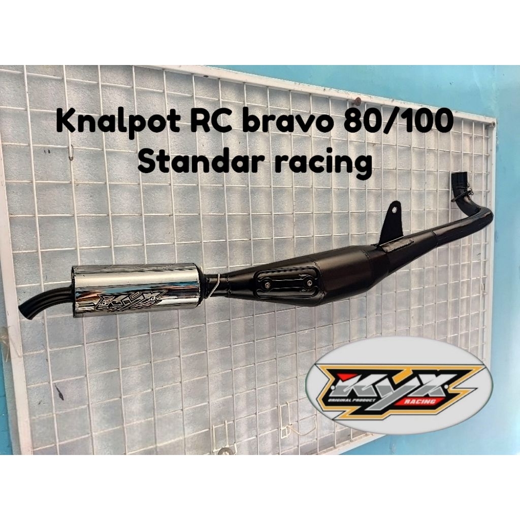 knalpot RC 100/80 sprinter bravo KYX racing