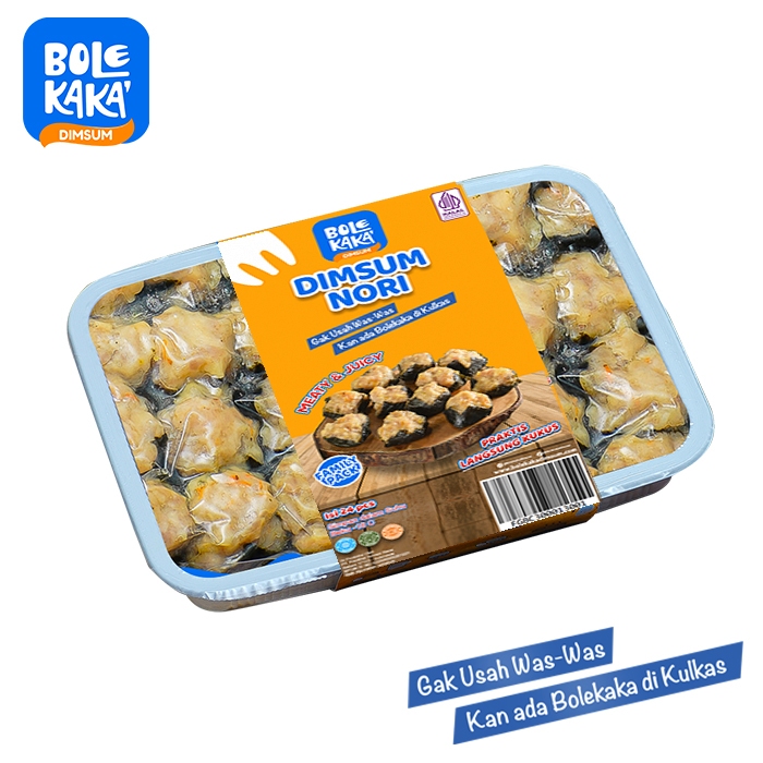 

Dimsum Nori isi 24 pcs Bolekaka Dimsum Depok