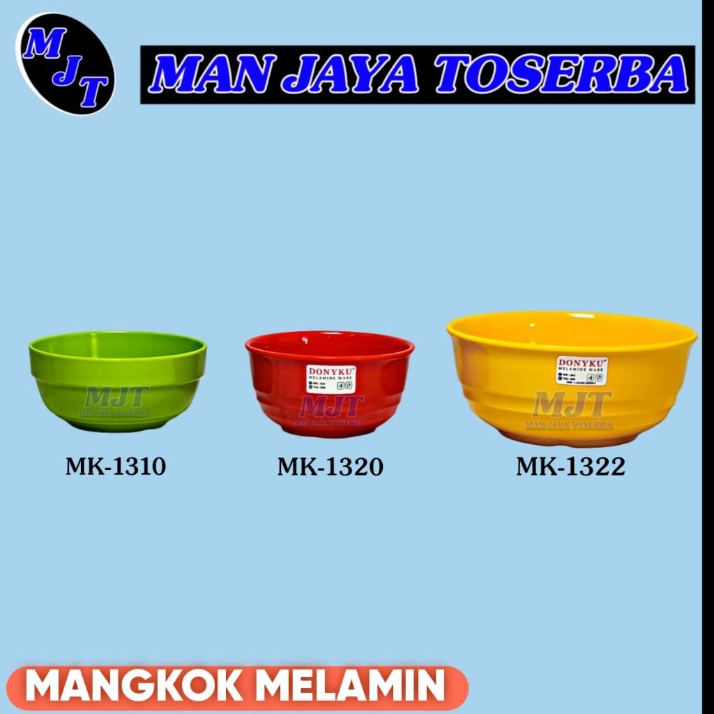 Donyku Mangkok Soto Mangkok Baso Mangkok Mangkok Kuah Mangkok Sop Melamine MK1322