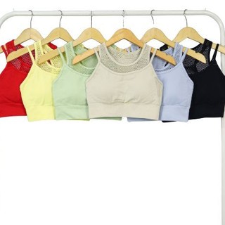 Shine Sport-Sport Bra Olahraga Wanita Bra GYM/ZUMBA BH ORI Premium Kombinasi Tile wsm 2432