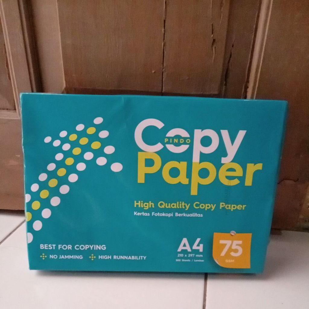 

Kertas HVS A4 75 gram (100 lembar)