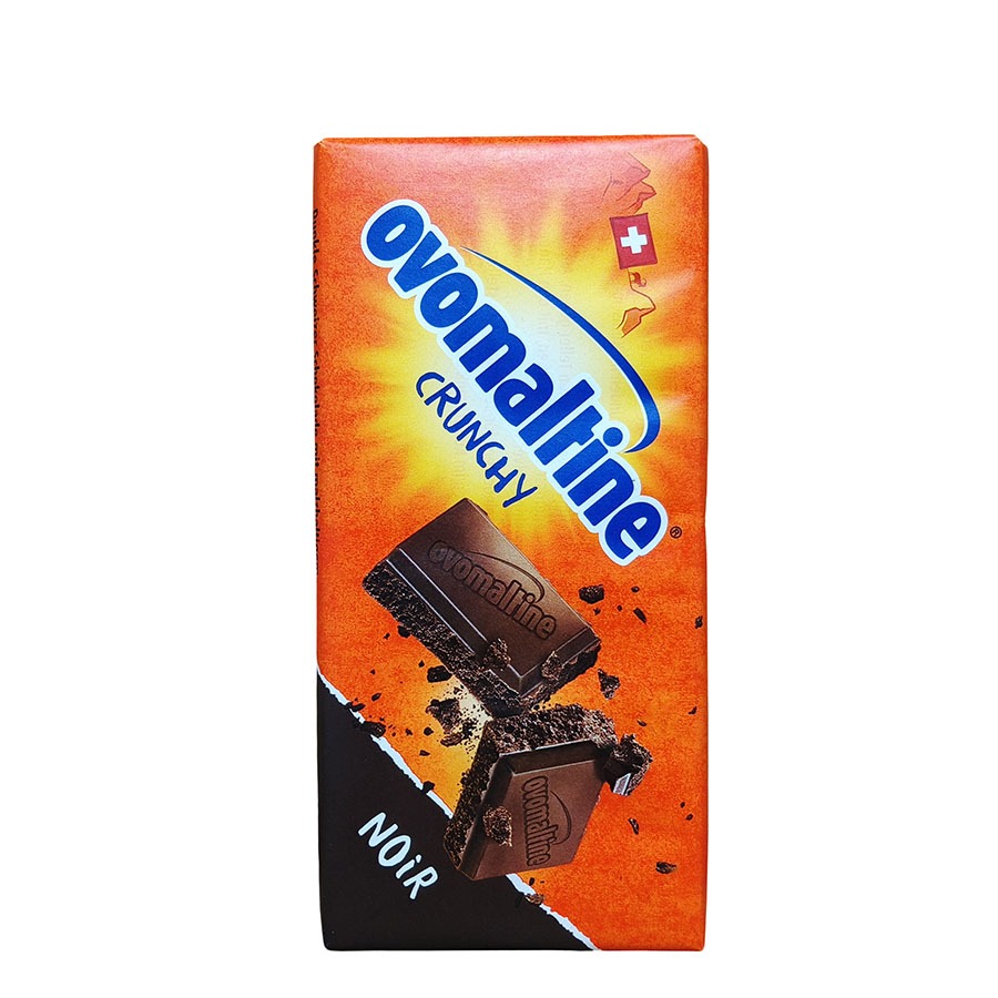 

OVOMALTINE CRUNCHY CHOCOLATE NOIR 100 G