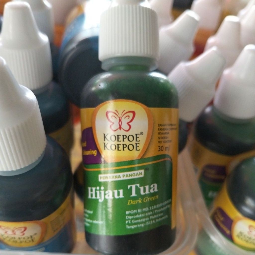 

Pewarna Pangan Hijau Tua 30ml