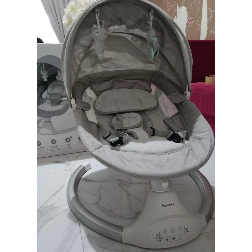 PRELOVED SUGAR BABY HUG ME AUTOMATIC SWING BED