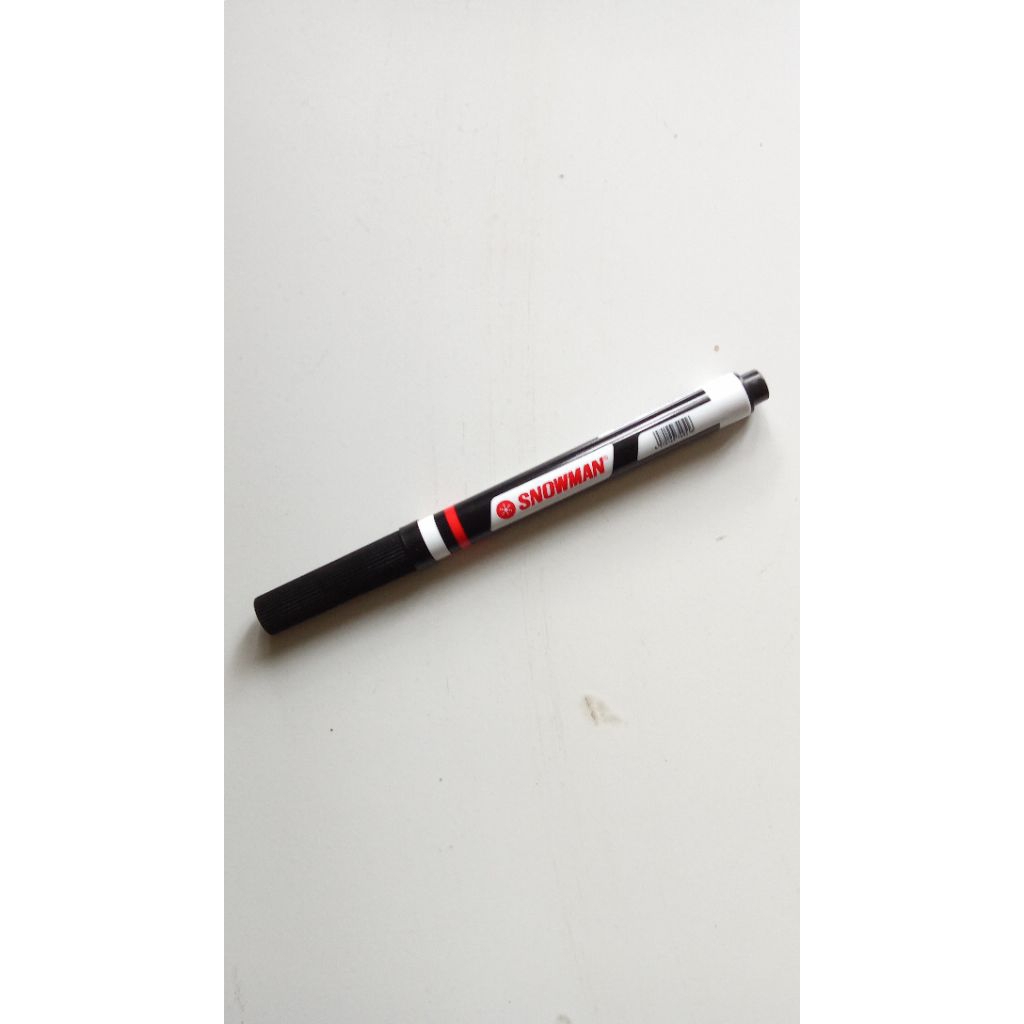 

spidol Permanent Snowman Hitam dan Silver