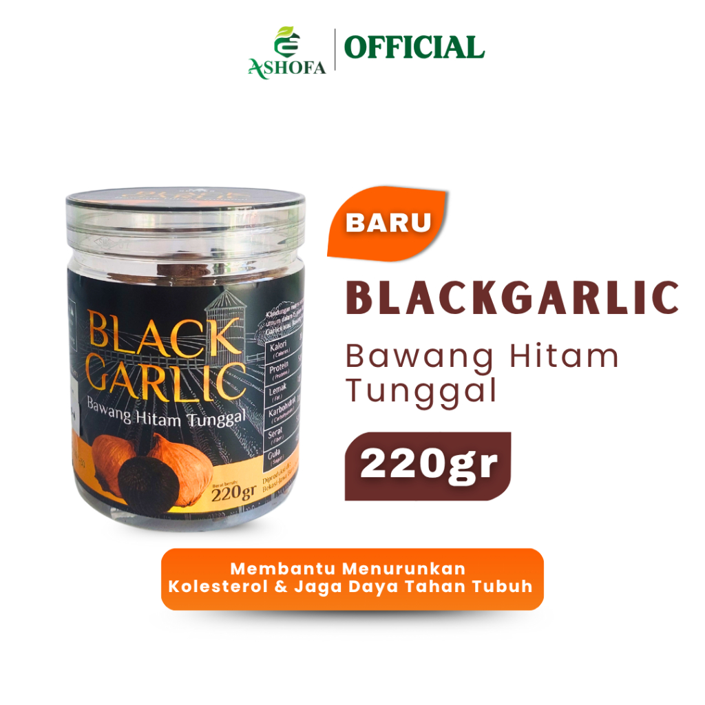 

Blackgarlic Lanang Bawang Hitam Tunggal Murah & Manis Black Garlic Aveera