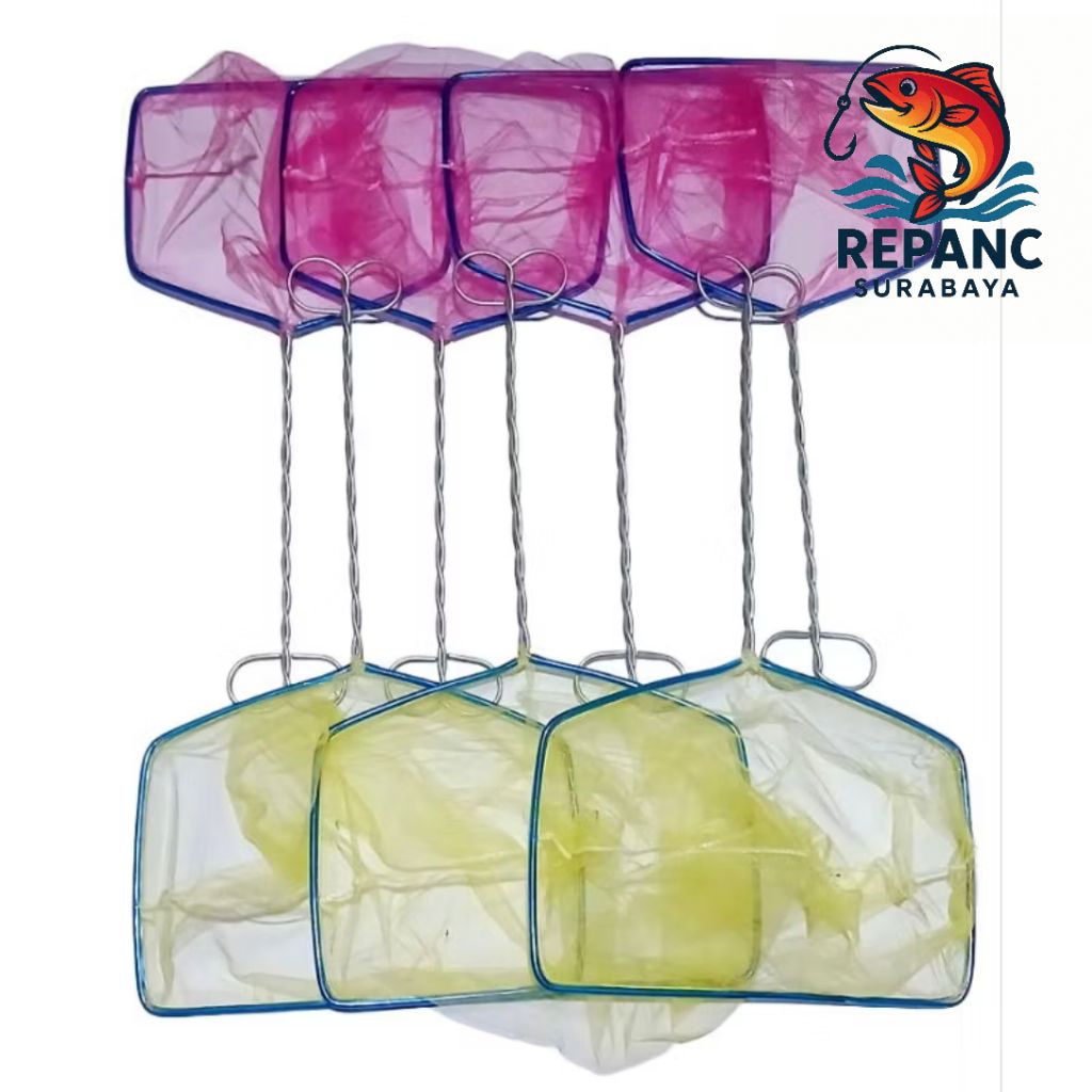 Serok Ikan Bahan Stainless / Serok Ikan / Jaring Ikan / Serok Ikan Aquarium & Kolam