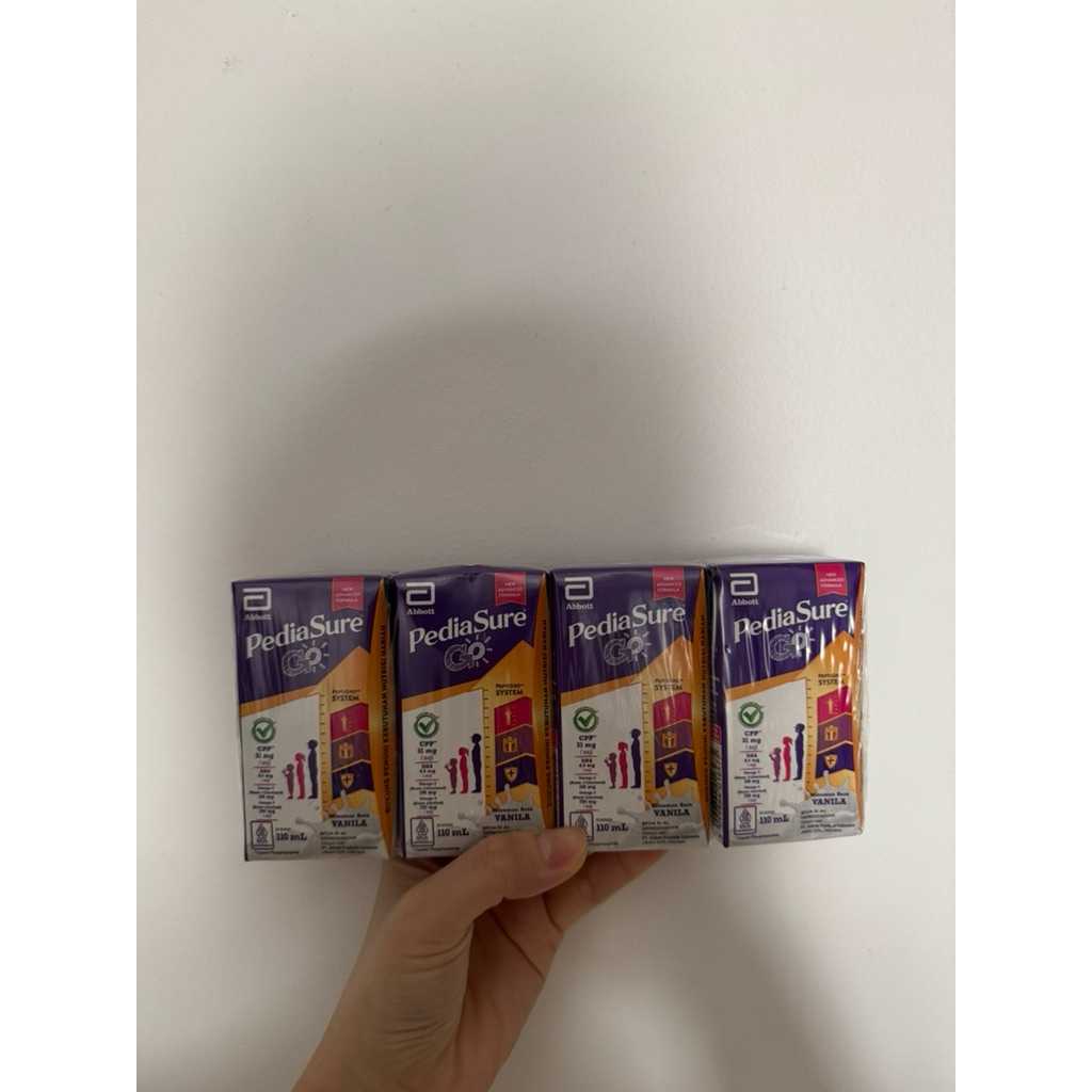 

Pediasure Go Vanila 110ml 4pcs murah