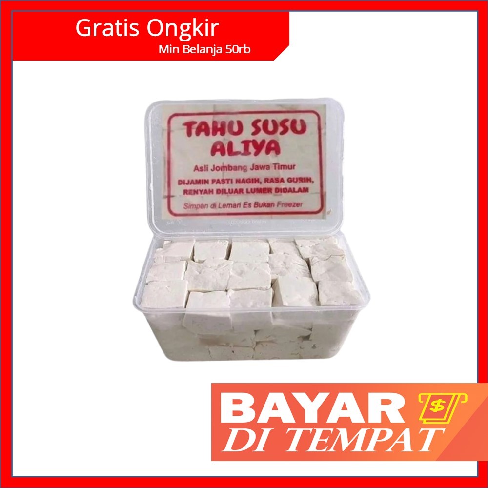 

Tahu Susu Aliya Nyonya Jombang Asli - Gurih Renyah