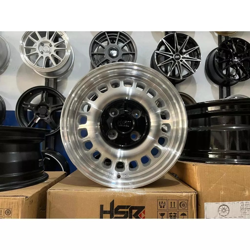 velg mobil RING 14 HSR untuk mobil Kijang,Vios,Brio,Datsun,Dll