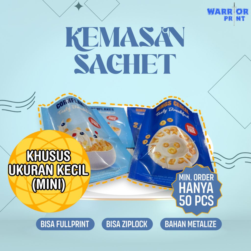 

Cetak Kemasan Sachet ukuran by request