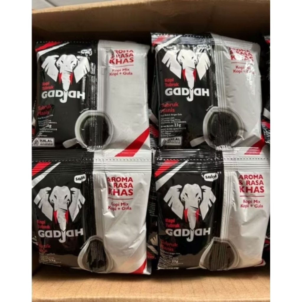 

Kopi Gajah 1 Renceng isi 10 pcs