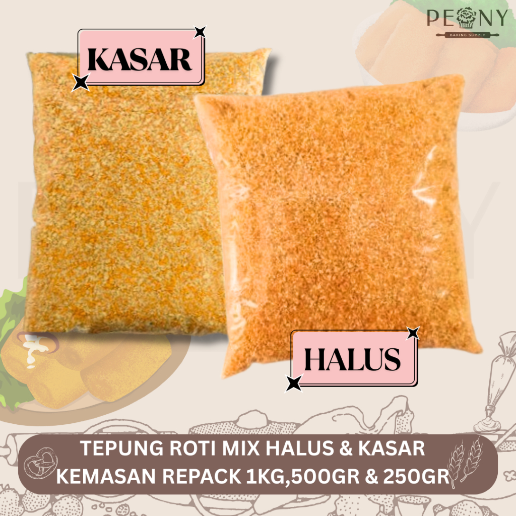 

TEPUNG ROTI MIX KEMASAN REPACK 1KG, 500 GRAM, 250 GRAM