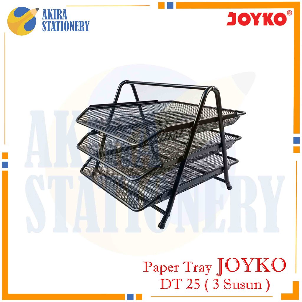 

Rak Susun Besi Dokumen 3 Tingkat JOYKO DT 25 / Document Tray Steel 3 Tingkat DT-25 / Rak Dokument Kertas File 3 Susun DT-25 Kantor PCS