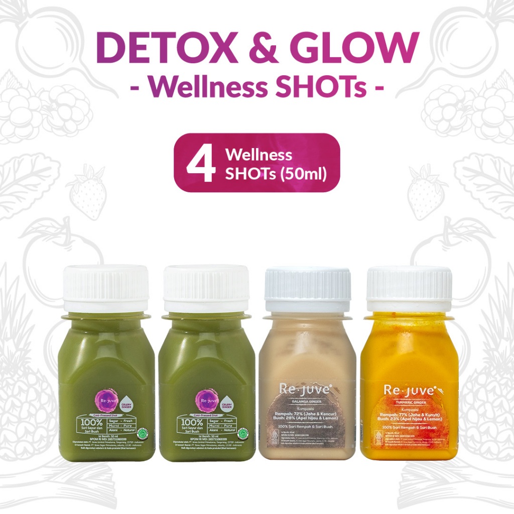 

Re.Juve Bundle Jkt - Detox & Glow SHOTs