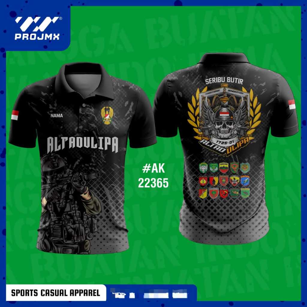 PROJMX - KAOS JERSEY MILITER ALTADULIPA ( BISA CUSTOM )