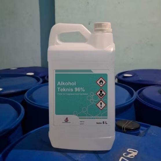 Alkohol96% 5 Liter / Alkohol teknis 96%/Absolute teknis 96% 5 Liter