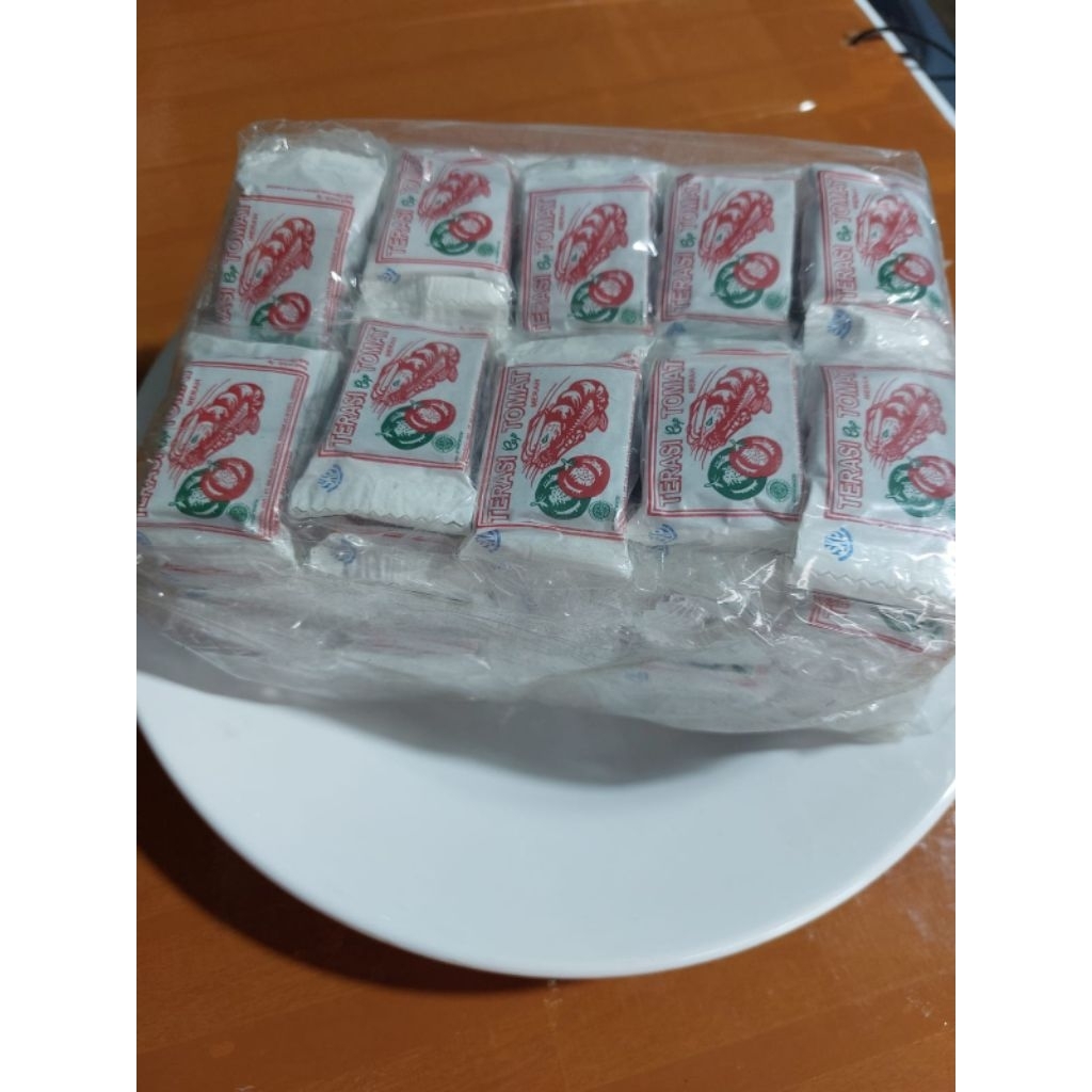 

terasi udang cap tomat 1 pack isi10