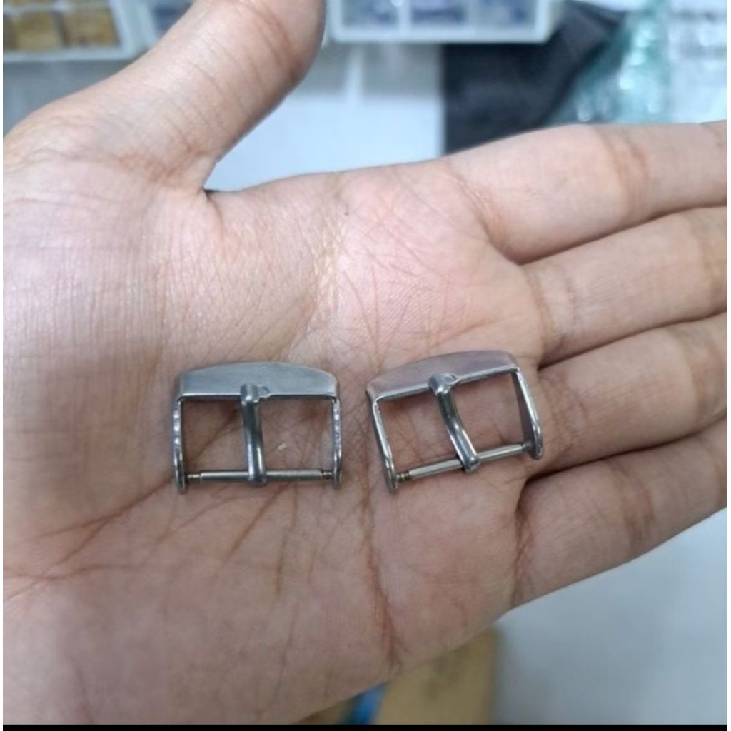 gesper kulit jam tangan. buckle kulit jam tangan. gesper strap jam tangan. buckle strap jam tangan