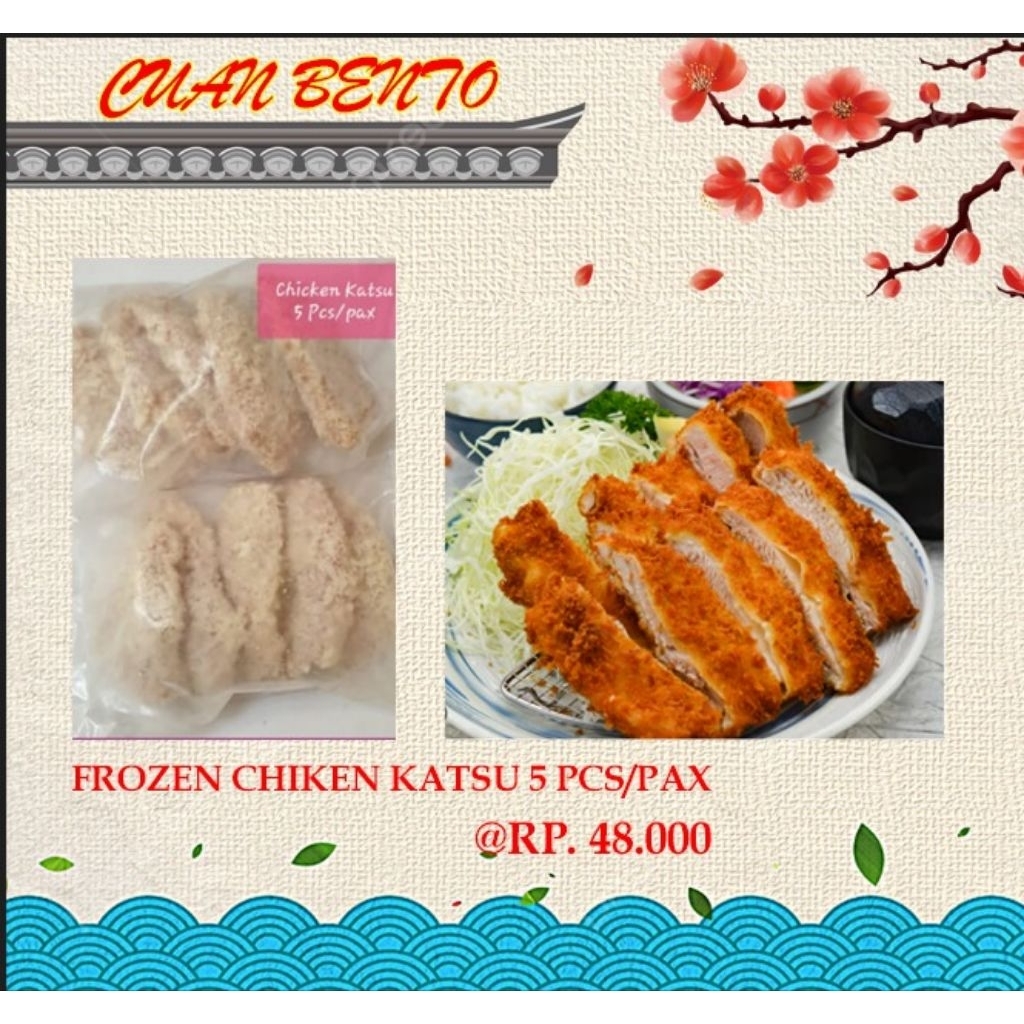 

Cuan Bento frozen chicken katsu
