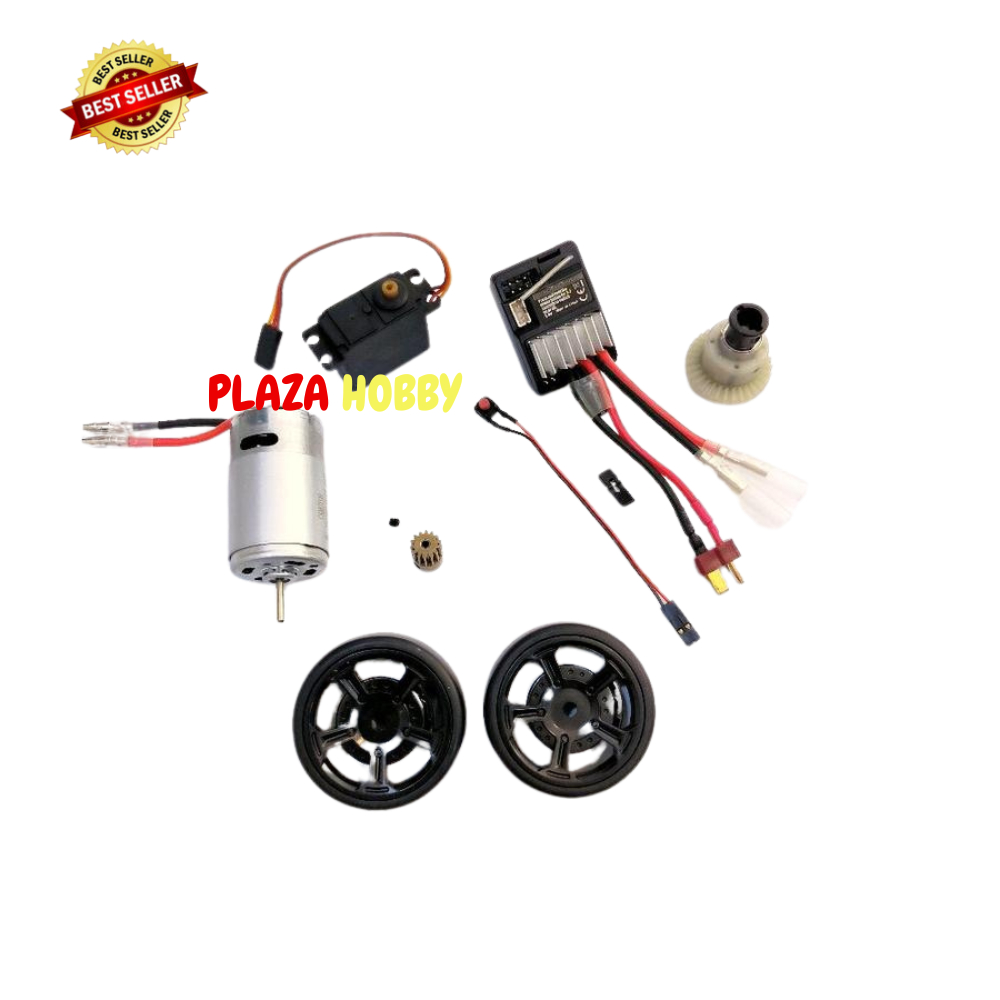 part rc drift HBX 2103 ESC gyro motor 390 servo 2.2kg diff gear ban