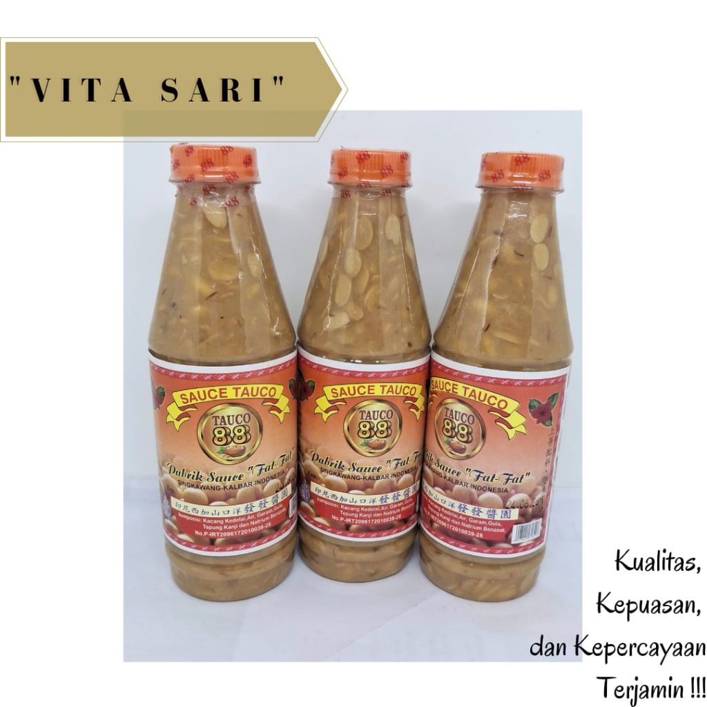 

TAUCO/SAUCE TAUCO/TAUCO KACANG KEDELAI/TAUCO KHAS SINGKAWANG