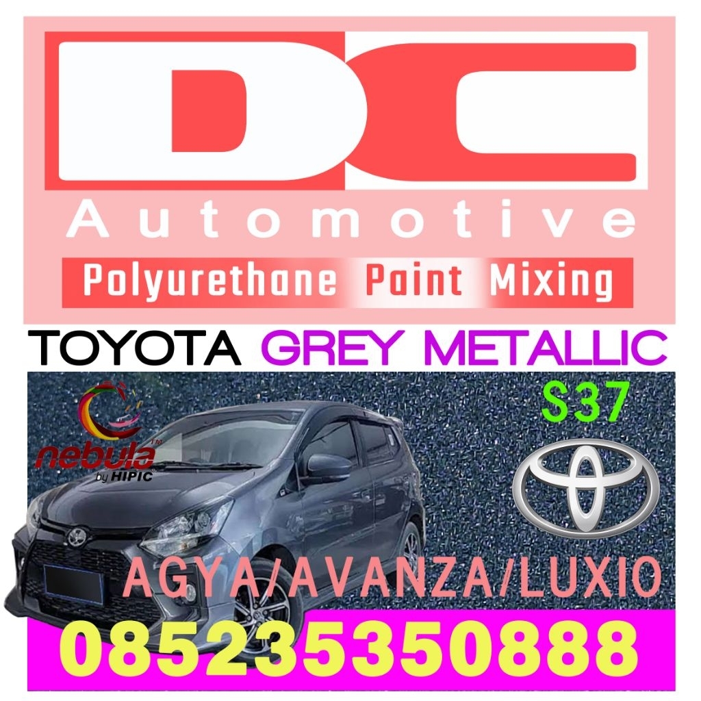 Cat PU Toyota Grey Metallic S37