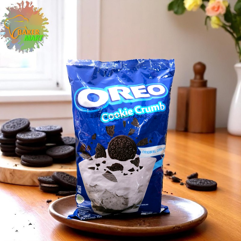 

Oreo Cookie Crumb / Remahan Oreo 1 Kg