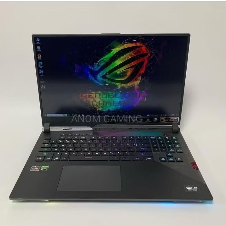 ASUS ROG STRIX SCAR 17 G733QR Ryzen 9-5900HX RTX 3070 Ram 32Gb SSD 1Tb Fullset